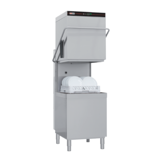 photo 1 lave-vaisselle à capot revêtement simple, panneau de commande en haut, 50x50 - 400 v - qqi 102/top