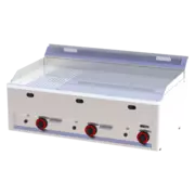 Photo 1 matériel référence RED11368: Plaque de cuisson 97x48 à gaz chromée combinée sans soubassement - FTHRC 90 GL