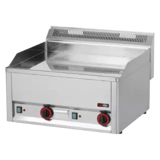 photo 1 plaque de cuisson 65x48 électrique chromée lisse sans soubassement 400 v - fthc 60 el