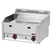 Photo 1 matériel référence RED1154: Plaque de cuisson 65x48 à gaz chromée lisse sans soubassement - FTHC 60 GL