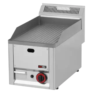 photo 1 plaque de cuisson 32x48 à gaz nervurée sans soubassement - ftr 30 gl