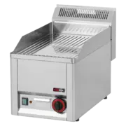 Photo 1 matériel référence RED1161: Plaque de cuisson 32x48 électrique chromée nervurée sans soubassement 230 V - FTRC 30 EL