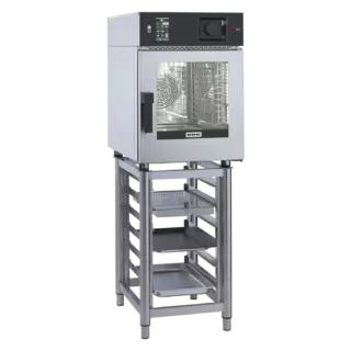 photo 1 four à convection mini électrique 6x gn 2/3 lavage automatique, à injection, panneau de commande tactile 5´´ 400 v - msdbd 0623 e