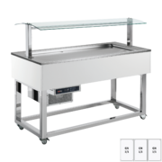 Photo 1 matériel référence RED12116: Buffet à froid positif GN 3-1/1 RAL - ES LIME+ 3R