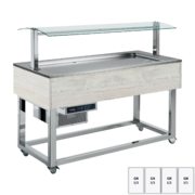 Photo 1 matériel référence RED12118: Buffet à froid positif GN 4-1/1 Hemlock - ES LIME+ 4H