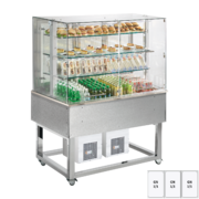 Photo 1 matériel référence RED12124: Vitrine refrigerée GN 3-1/1 ouverture vers le haut - ES PLATINUM+ 3 DF