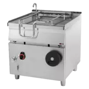 Photo 1 matériel référence RED12289: Sauteuse basculante manuelle électrique 80 l fond en acier - BR 90/80 E