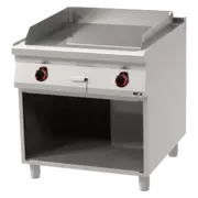 Photo 1 matériel référence RED12297: Plaque de cuisson 71x65 électrique chromée lisse avec soubassement 400 V - FTHC 90/80 E