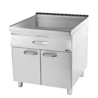 photo 1 plan de travail 80x83 - 1x tiroir 2x gn 1/1, 2x porte - pp 90/80 d