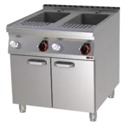 Photo 1 matériel référence RED12313: Cuiseur à pâtes électrique 33 + 33 l avec soubassement 400 V - VT 90/80 E
