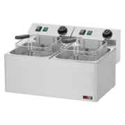 Photo 1 matériel référence RED12538: Friteuse électrique double 0,38 kW/l, 8+8 l TOP 230 V - FE 77 E