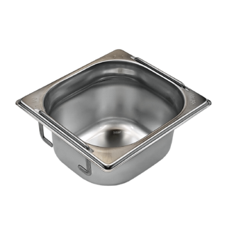 photo 1 bac gastronorme gn 1/6 - 65 poignées escamontables en inox - gn 1/6-65 u