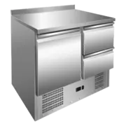 Photo 1 matériel référence RED13325: Table réfrigérée positive 1x porte, 1x2 tiroirs, spécial salade - MTZ 902