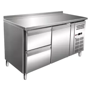 photo 1 table réfrigérée positive gn 2d-1d2z - mnt 2d-1d2z