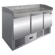 Photo 1 matériel référence RED13339: Table réfrigérée positive pizza 3D - MP 903