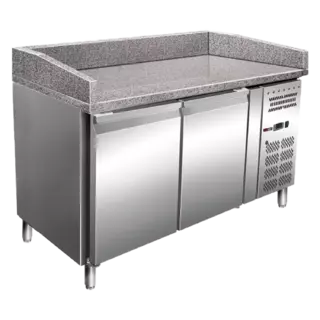 photo 1 table réfrigérée positive pizza 2d - mtp 2d