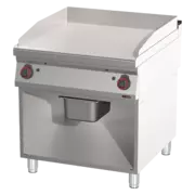 Photo 1 matériel référence RED13703: Plaque de cuisson nervurée - FTR 90/80 G