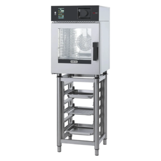 photo 1 four à convection mini électrique 6x gn 1/1 lavage automatique, à injection, panneau de commande tactile 5