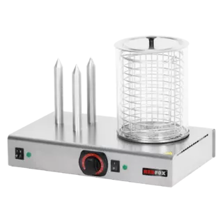 photo 1 hot dog 3 plots avec panier et manchon en verre - hd 03 nk