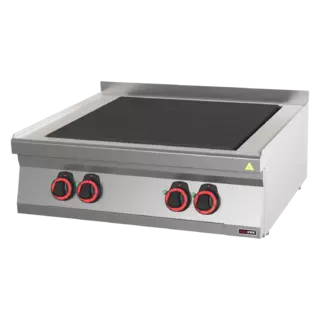 photo 1 fourneau électrique avec 4 coup de feu  top - spl 70/08 e