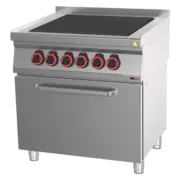 Photo 1 matériel référence RED14655: Fourneau électrique avec four à air chaud - SPLT 70/80-11 E