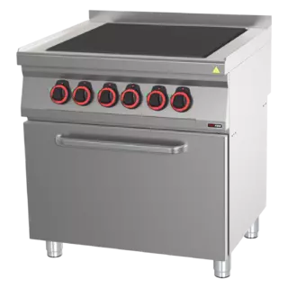 photo 1 fourneau électrique avec four à air chaud - splt 70/80-11 e