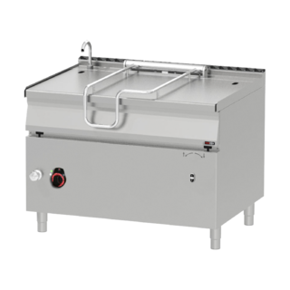 photo 1 sauteuse basculante automatique 120 l fond en inox - brm 90/120 e/n