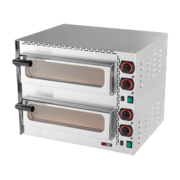 Photo 1 matériel référence RED15040: Four à pizza snack à deux étages  - FP 68 RS