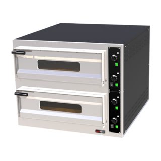 photo 1 four à pizza double étage - b 12