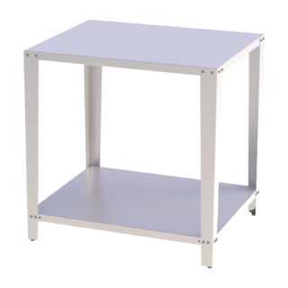 photo 1 soubassement pour four à pizza avec étagère inox - redfox - esn 4