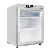 Photo 1 matériel référence RED18385: Armoire réfrigerée froid positif 130 l, porte verre, blanche - DRR 200/G