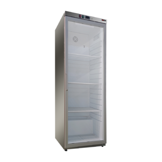 photo 1 armoire réfrigerée froid positif 570 l, porte verre, inox - drr 600 gs