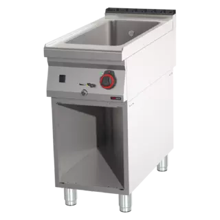 photo 1 bain marie  électrique gn 1/1 - 200 avec soubassement - bm 90/40 e