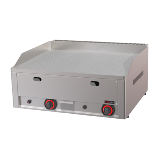 photo 1 plaque de cuisson 65x48 à gaz chrome durable combinée top - fthrc 60 g