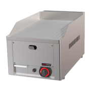 Photo 1 matériel référence RED20937: Plaque de cuisson 32x48 à gaz chrome durable nervurée TOP - FTRC 30 G