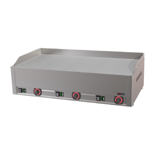 photo 1 plaque de cuisson 97x48 électrique chrome durable lisse top 400 v - fthc 90 e