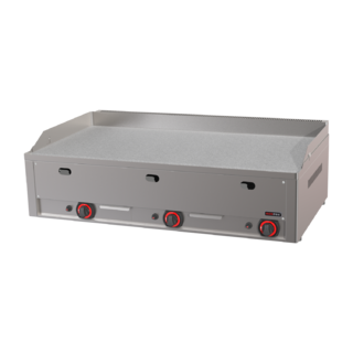 photo 1 plaque de cuisson 97x48 à gaz chrome durable lisse top - fthc 90 g