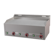 Photo 1 matériel référence RED21064: Plaque de cuisson 97x48 électrique chrome durable lisse sans soubassement 400 V - FTHC 90 EL