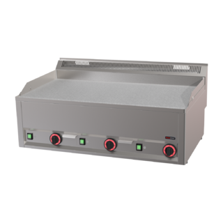 photo 1 plaque de cuisson 97x48 électrique chrome durable lisse sans soubassement 400 v - fthc 90 el