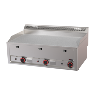 photo 1 plaque de cuisson 97x48 à gaz chrome durable lisse sans soubassement - fthc 90 gl