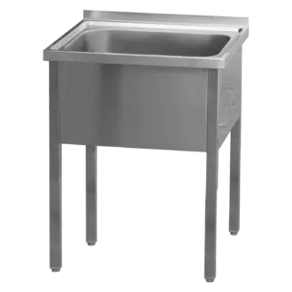 photo 1 table de lavage 140x70x90 - 1x évier 128x51x38 - msj 7014