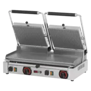 Photo 1 matériel référence RED2995: Panini Grill électrique lisse 57x24 400 V - PD 2020 L