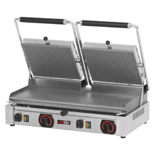 photo 1 panini grill électrique lisse 57x24 400 v - pd 2020 l