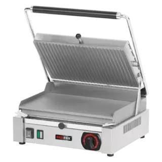 photo 1 panini grill électrique lisse 37x24 230 v - pm 2015 l