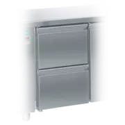 Photo 1 matériel référence RED3817: Set de tiroirs 2 tiroirs pour tables REDFOX RT - RT Z2