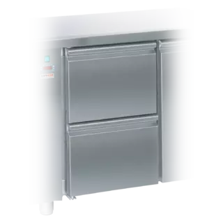photo 1 set de tiroirs 2 tiroirs pour tables redfox rt - rt z2