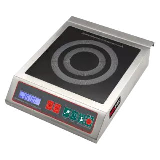 photo 1 fourneau électrique de table à induction 12 niveaux de performance digi. panneau de commande 230 v - rib 3536 et