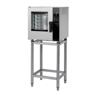 photo 1 four mixte électrique renforcé, injection, écran tactile couleur, porte gauche, 5x gn 2/3 - mpdn 0523 x el