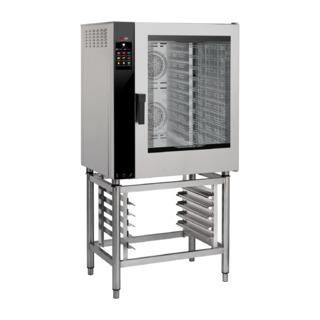 photo 1 four mixte électrique renforcé, injection, écran tactile couleur, porte droite, 10x gn 1/1 - mpdn 1011 x er