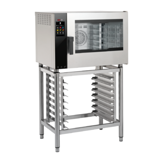 photo 1 four mixte électrique renforcé, injection, écran tactile couleur, porte droite, 5x gn 1/1 - mpdn 0511 x er